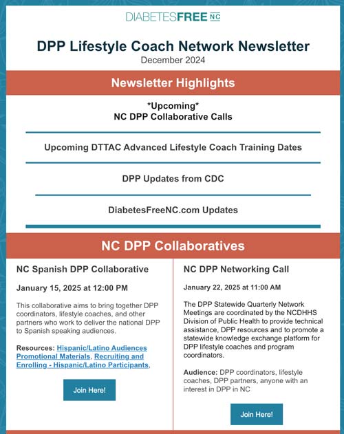 Lifestyle Coach Newsletter